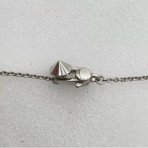 Gucci Sterling Sterling Silver Real Amethyst Heart Necklace - Picture 8 of 9